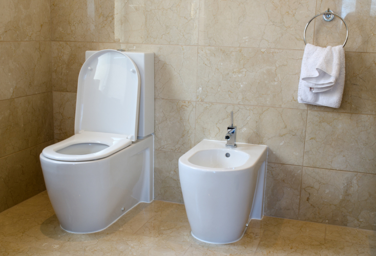 欧州、米国のトイレでは便器の横にある手洗い場のような台に注目！