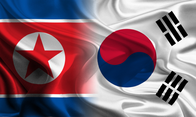 とも日本の周辺国である北朝鮮と韓国は戦争中の国なのです。