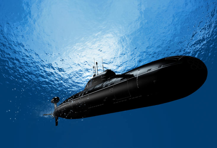 日本の海上自衛隊の潜水艦
