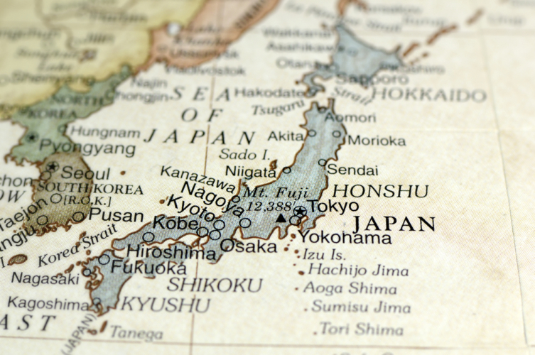 九州から関東までを貫く中央構造線